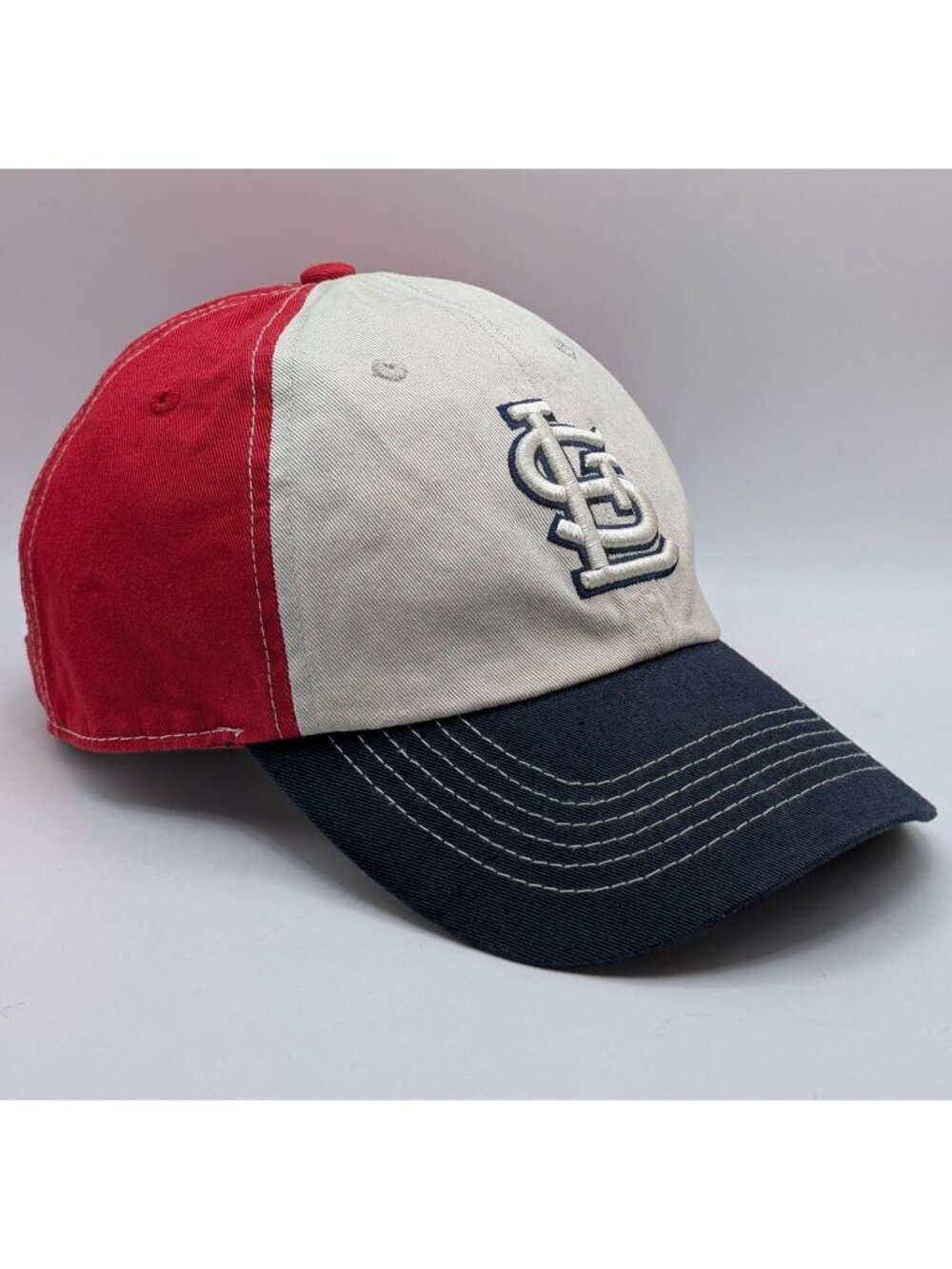 St. Louis Cardinals Hat Adjustable Strap Back Unisex MLB Baseball Thick Stitch